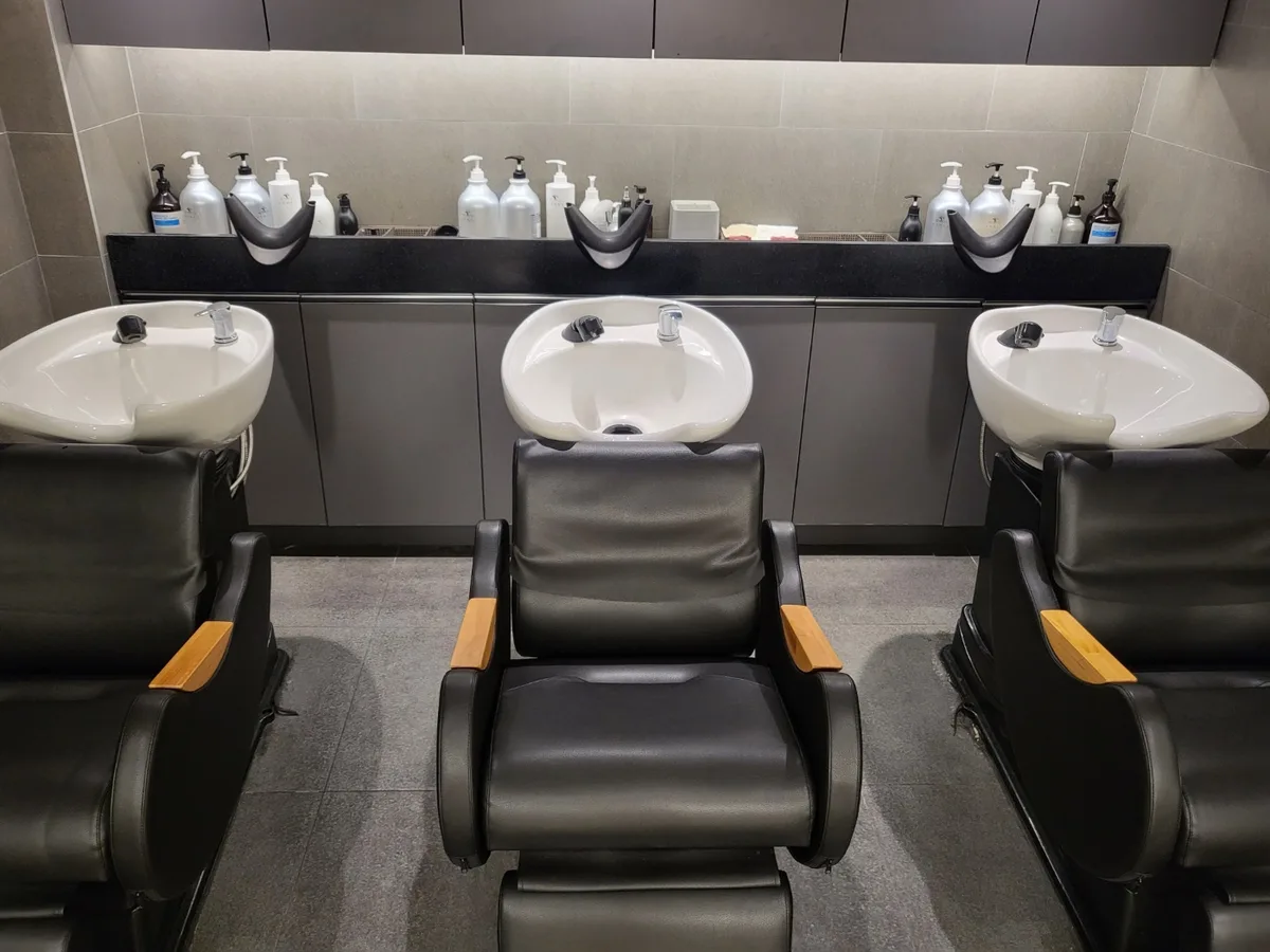 금산군 부리면 미용실 샴푸대·세면 위생청소 사례 - 행진크린